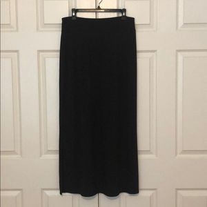 Faded Glory Black Maxi Skirt